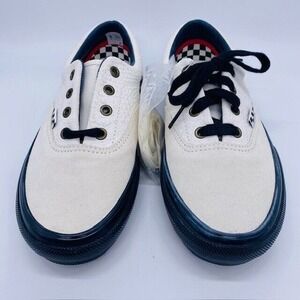 Vans Era Skate Breana Geering Marshmallow Black Skate Shoes US‎ Men 4.5 Women 6